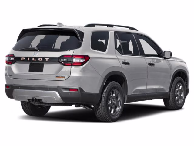 2026 Solar Silver Metallic Honda Pilot TrailSport AWD SUV