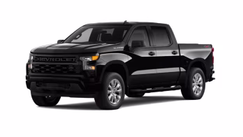 2026 Black Chevrolet Silverado 1500 Custom 4X4 Truck