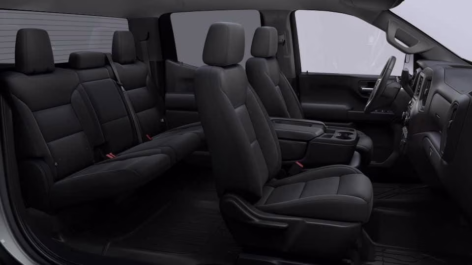 2026 Black Chevrolet Silverado 1500 Custom 4X4 Truck