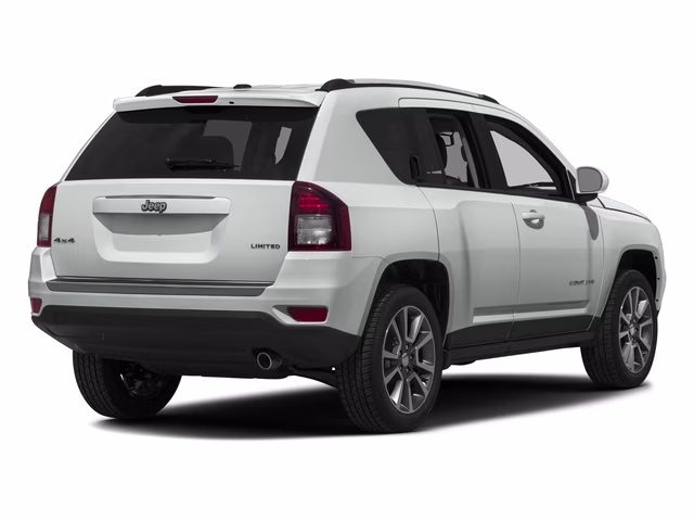 2016 Bright White Clearcoat Jeep Compass Latitude FWD SUV