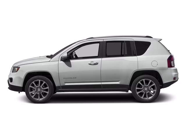 2016 Bright White Clearcoat Jeep Compass Latitude FWD SUV