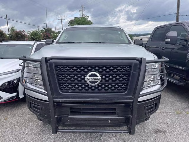 2018 Brilliant Silver Nissan Titan XD S 4X4 Truck