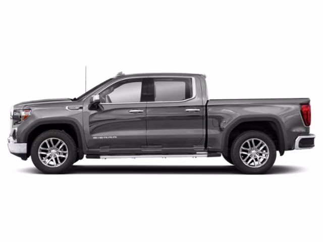 2021 Satin Steel Metallic GMC Sierra 1500 SLT 4X4 Truck