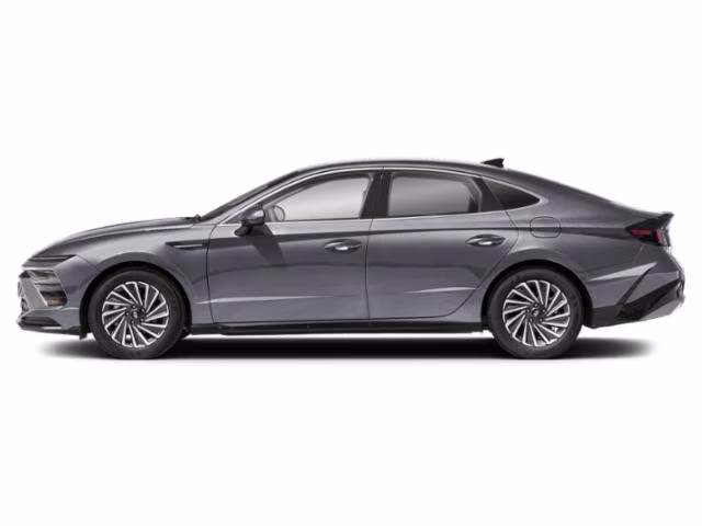 2025 Portofino Gray Hyundai Sonata Hybrid SEL FWD Sedan