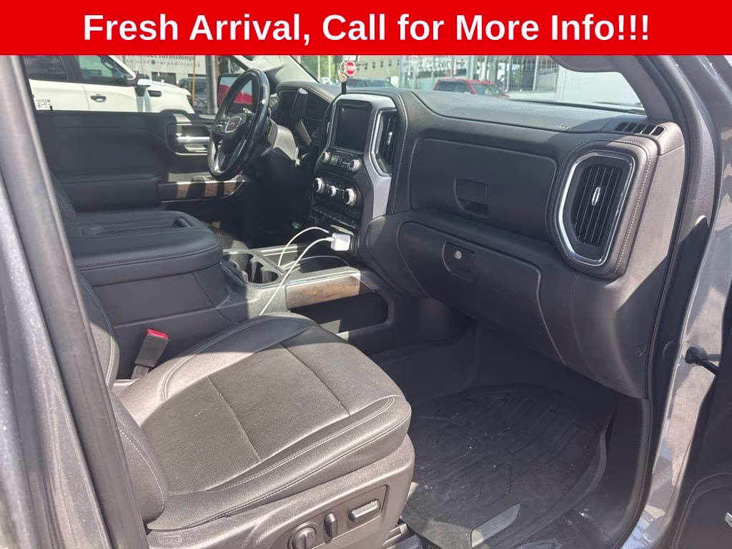 2021 Satin Steel Metallic GMC Sierra 1500 SLT 4X4 Truck