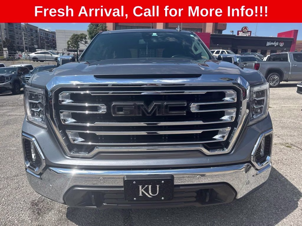 2021 Satin Steel Metallic GMC Sierra 1500 SLT 4X4 Truck
