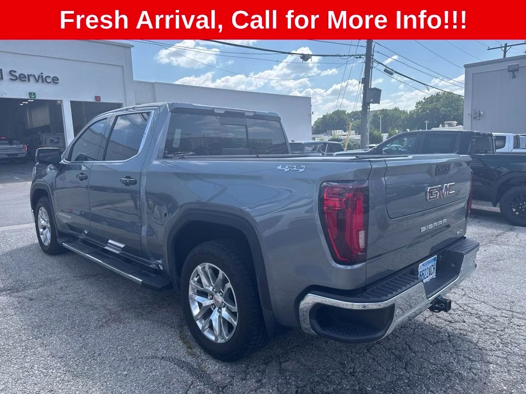 2021 Satin Steel Metallic GMC Sierra 1500 SLT 4X4 Truck