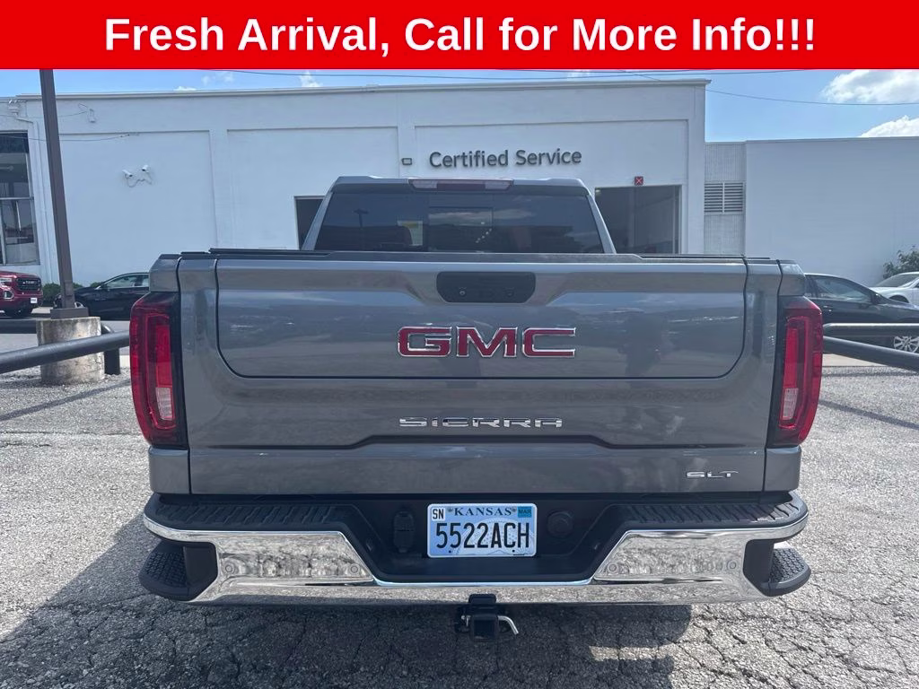 2021 Satin Steel Metallic GMC Sierra 1500 SLT 4X4 Truck