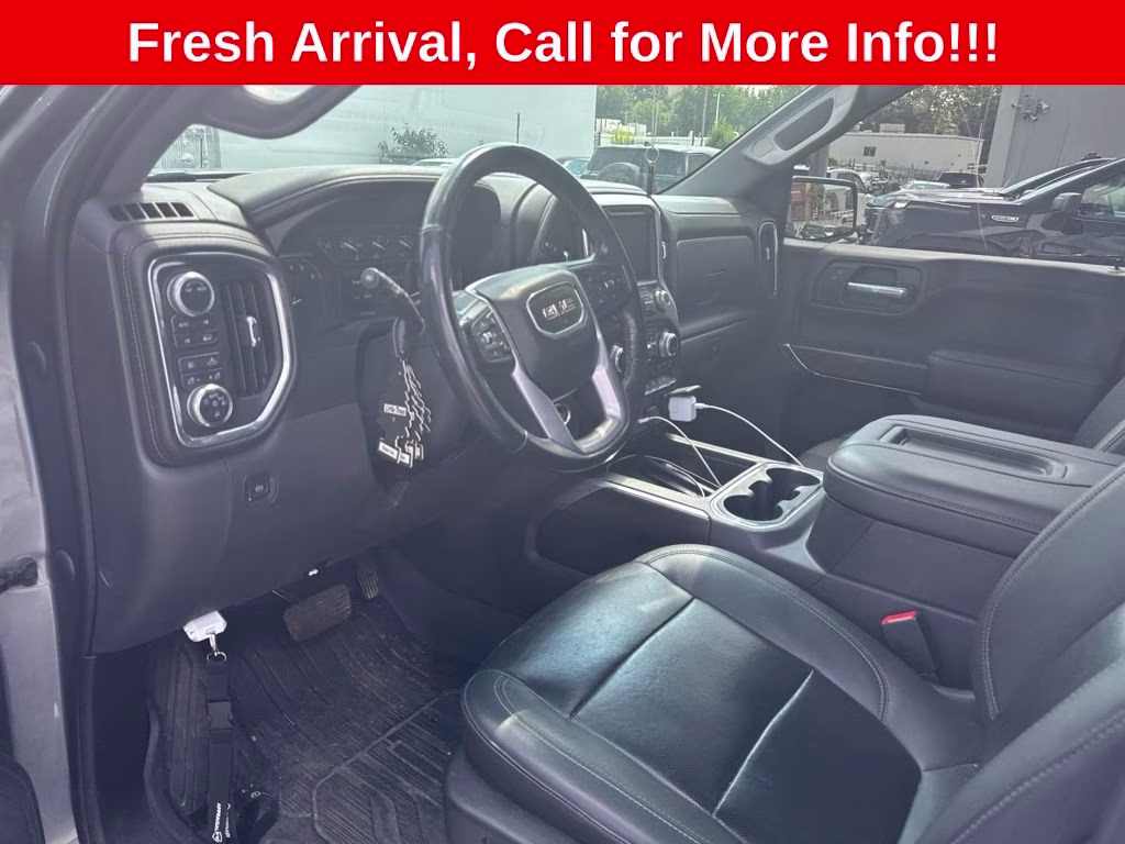 2021 Satin Steel Metallic GMC Sierra 1500 SLT 4X4 Truck