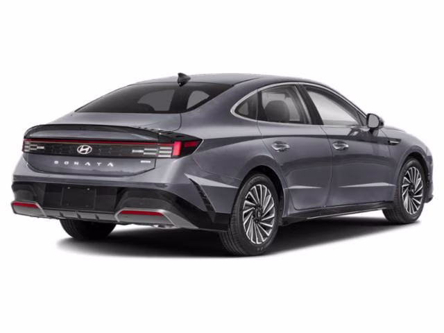 2025 Portofino Gray Hyundai Sonata Hybrid SEL FWD Sedan