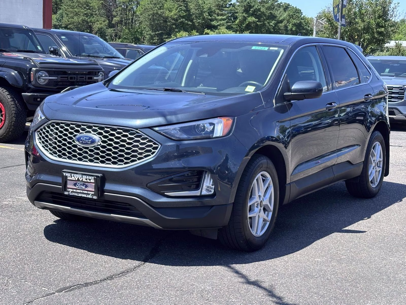 2023 Stone Blue Metallic Ford Edge SEL AWD AWD SUV