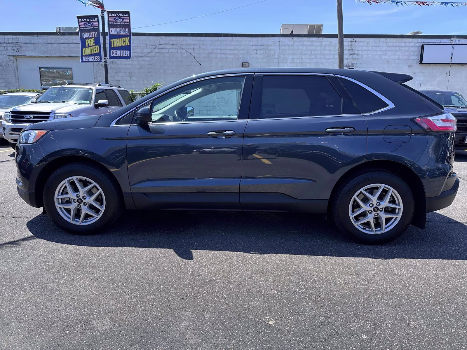 2023 Stone Blue Metallic Ford Edge SEL AWD AWD SUV