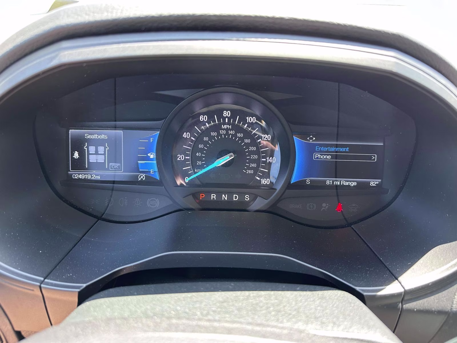 2023 Stone Blue Metallic Ford Edge SEL AWD AWD SUV