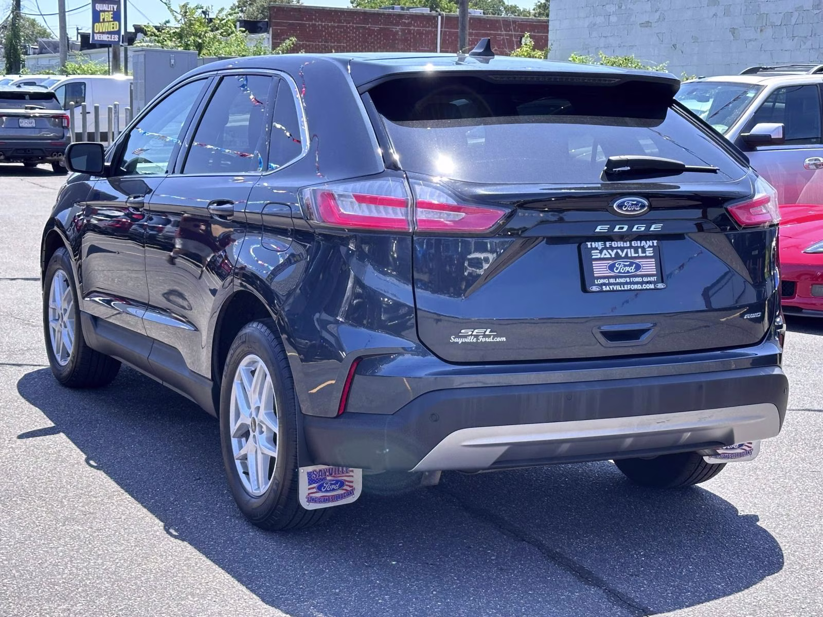 2023 Stone Blue Metallic Ford Edge SEL AWD AWD SUV