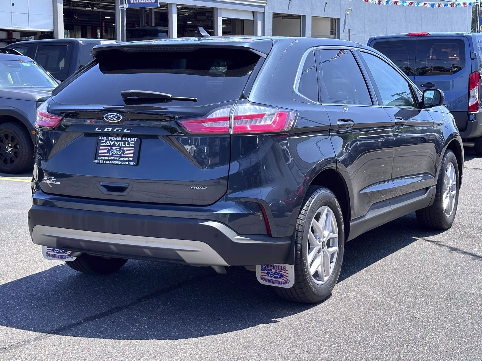 2023 Stone Blue Metallic Ford Edge SEL AWD AWD SUV