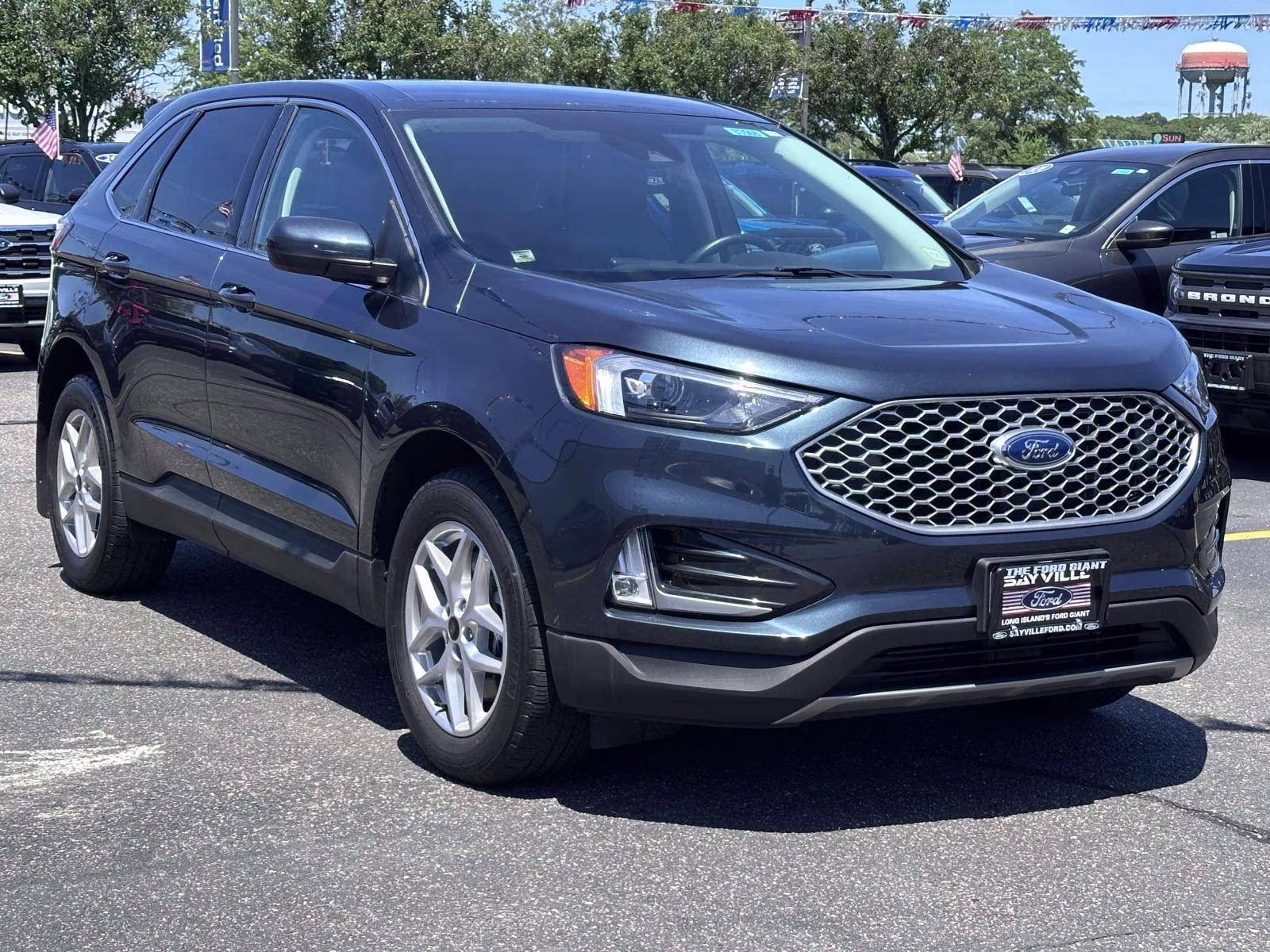 2023 Stone Blue Metallic Ford Edge SEL AWD AWD SUV