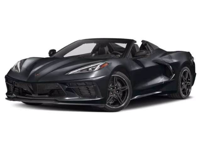 2023 Carbon Flash Metallic Chevrolet Corvette Stingray RWD Convertible