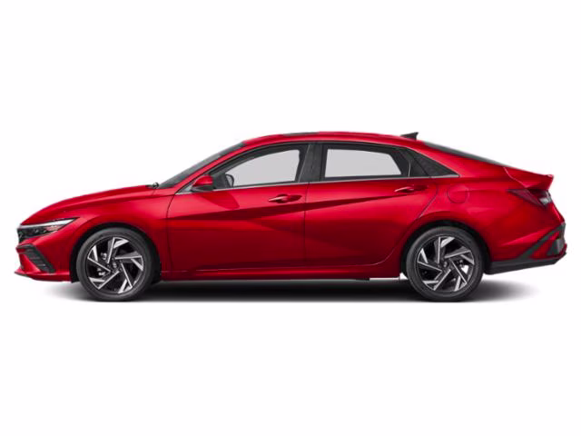 2025 Red Hyundai Elantra SEL Convenience FWD Sedan