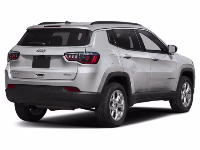 2025 Silver Jeep Compass Sport 4X4 SUV