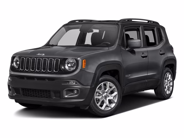 2017 Crystal Metallic Jeep Renegade Latitude 4X4 SUV