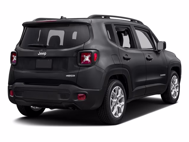 2017 Crystal Metallic Jeep Renegade Latitude 4X4 SUV