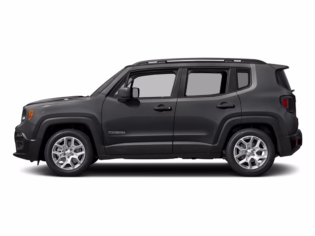 2017 Crystal Metallic Jeep Renegade Latitude 4X4 SUV