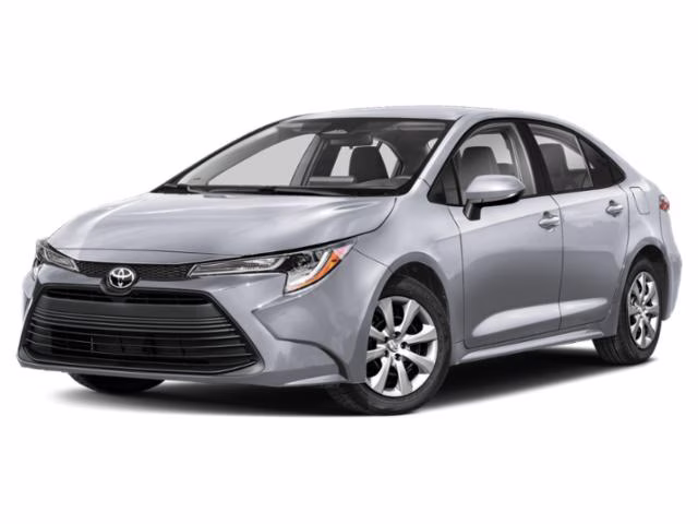 2024 Classic Silver Metallic Toyota Corolla LE FWD Sedan
