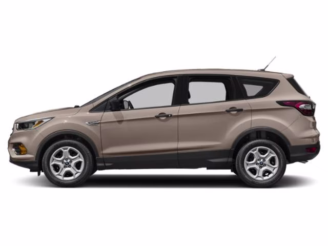 2018 White Gold Metallic Ford Escape S FWD SUV