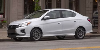 2024 White Mitsubishi Mirage G4 Black Edition FWD Sedan