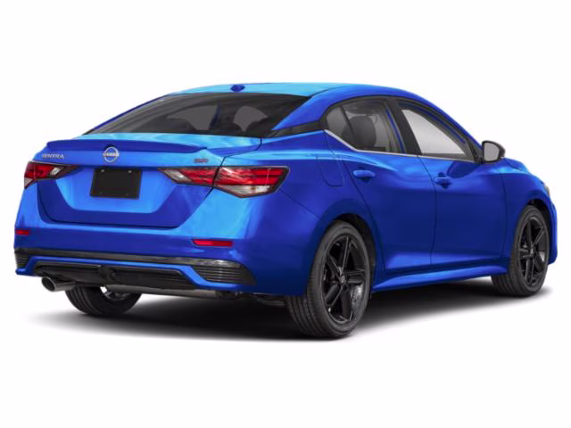 2025 Electric Blue Metallic Nissan Sentra SR FWD Sedan