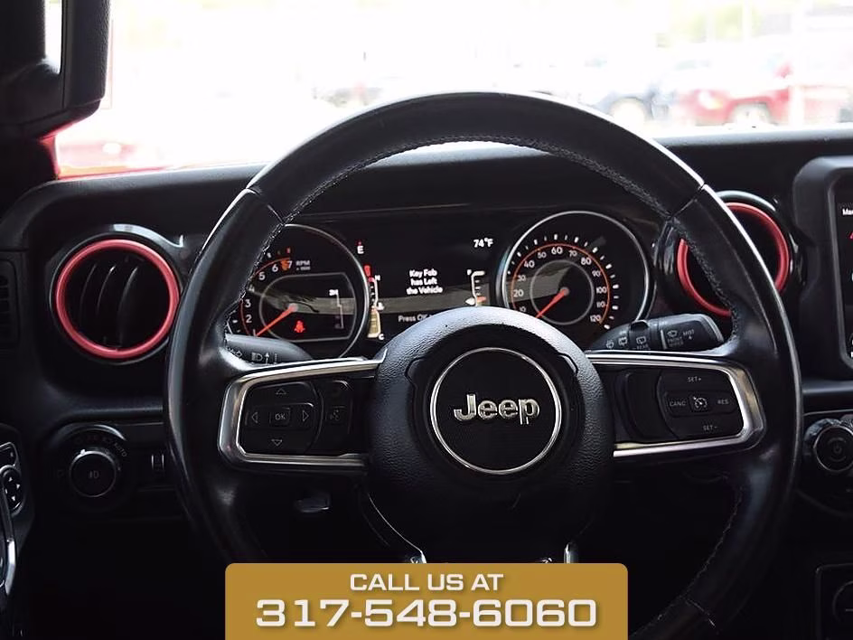 2020 Bright White Clearcoat Jeep Wrangler Unlimited Sahara Altitude 4X4 SUV