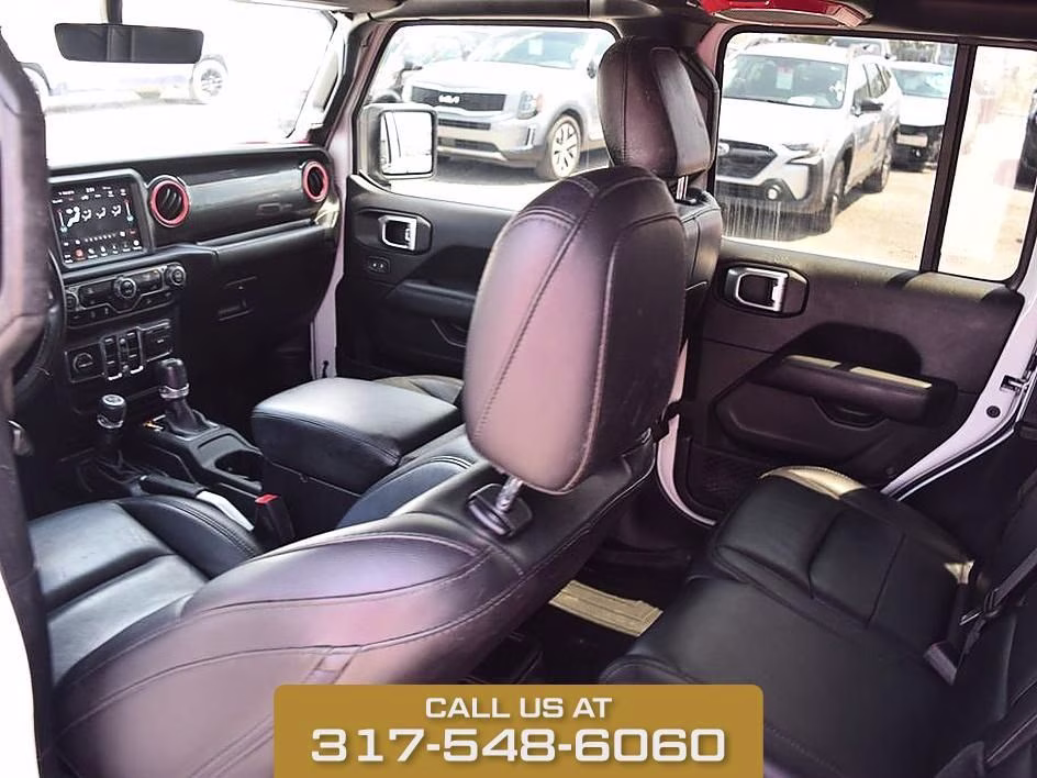 2020 Bright White Clearcoat Jeep Wrangler Unlimited Sahara Altitude 4X4 SUV