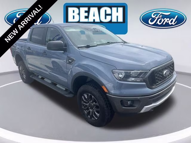 2023 Azure Gray Metallic Ford Ranger XLT 4X4 Truck