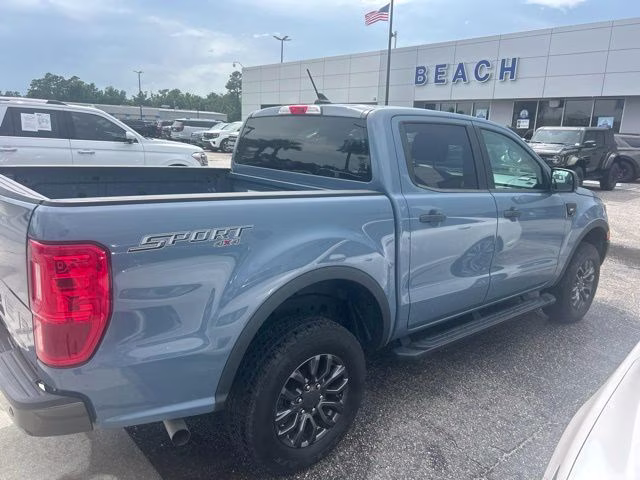2023 Azure Gray Metallic Ford Ranger XLT 4X4 Truck