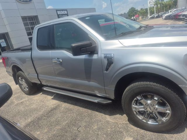 2023 Silver Ford F-150 XL 4X4 Truck
