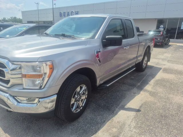 2023 Silver Ford F-150 XL 4X4 Truck