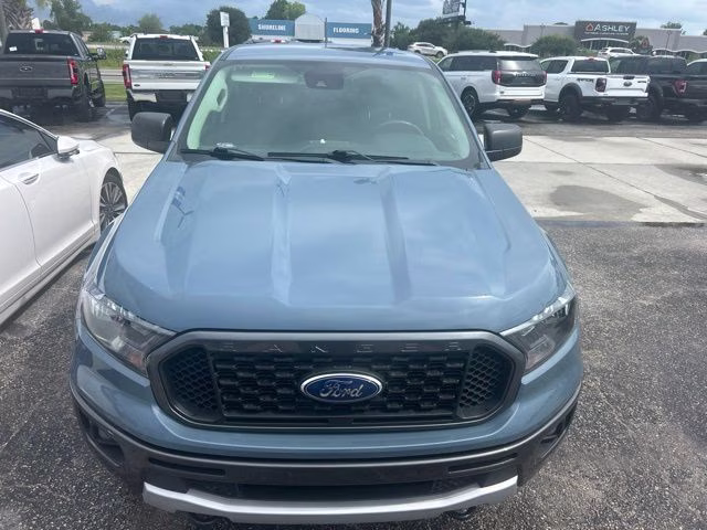 2023 Azure Gray Metallic Ford Ranger XLT 4X4 Truck