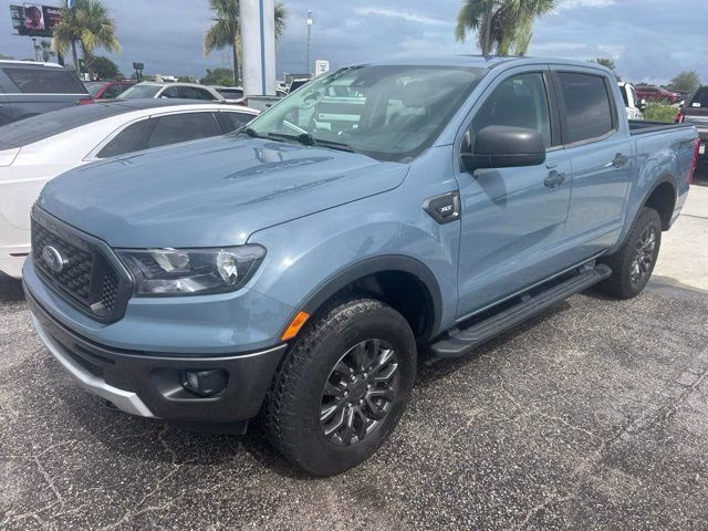 2023 Azure Gray Metallic Ford Ranger XLT 4X4 Truck