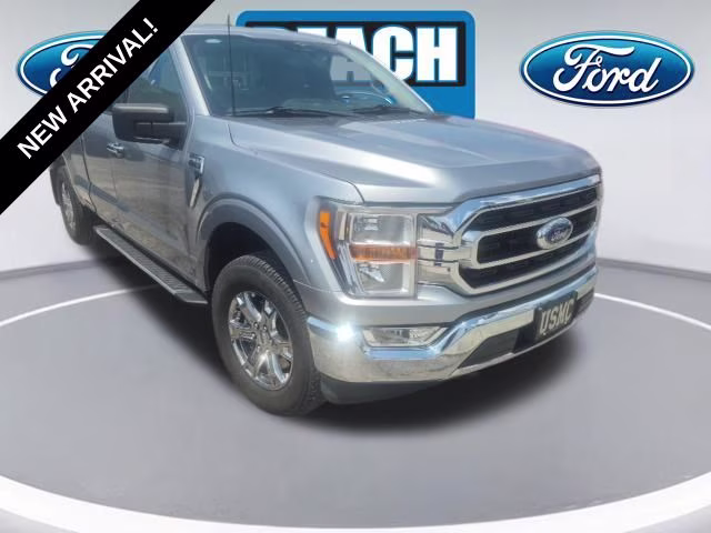 2023 Silver Ford F-150 XL 4X4 Truck