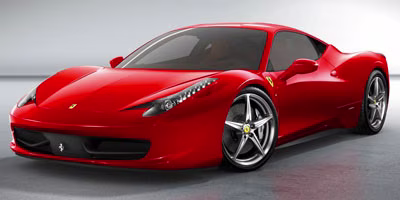 2013 Red Ferrari 458 Italia Base RWD Coupe