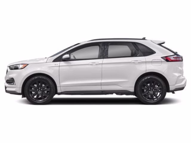 2024 Star White Metallic Tri-Coat Ford Edge ST-Line AWD SUV
