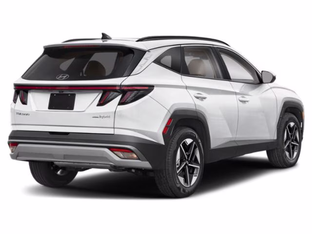 2025 White Pearl Hyundai Tucson Hybrid SEL Convenience AWD SUV