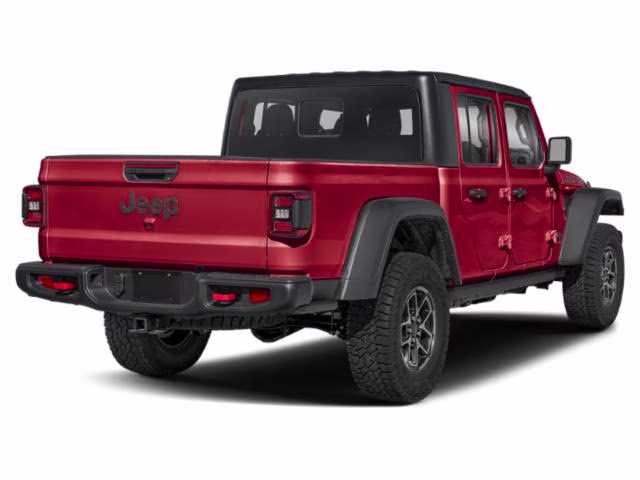 2024 Firecracker Red Clearcoat Jeep Gladiator Rubicon 4X4 Truck