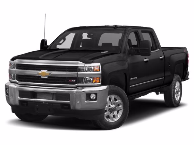 2015 Black Chevrolet Silverado 2500HD LTZ 4X4 Truck
