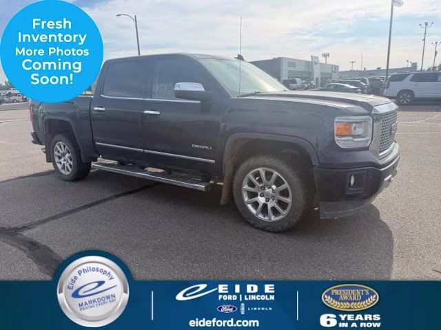 2015 Onyx Black GMC Sierra 1500 Denali 4X4 Truck