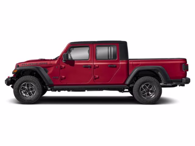 2024 Firecracker Red Clearcoat Jeep Gladiator Rubicon 4X4 Truck