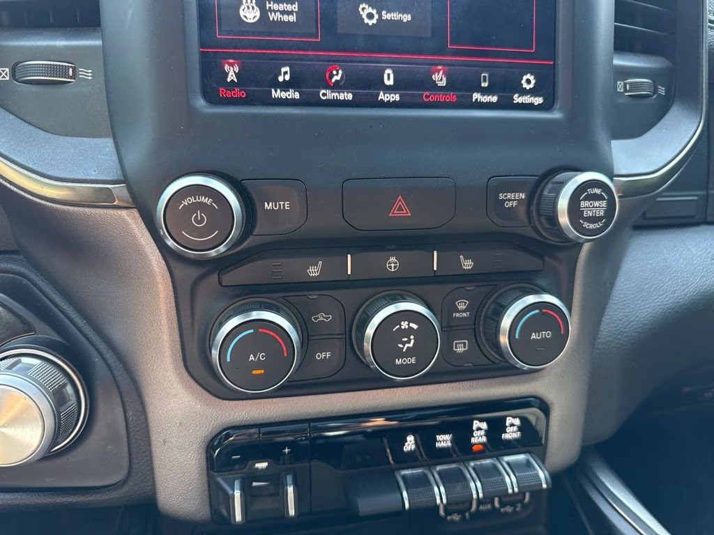 2019 Flame Red Clearcoat Ram 1500 Rebel 4X4 Truck