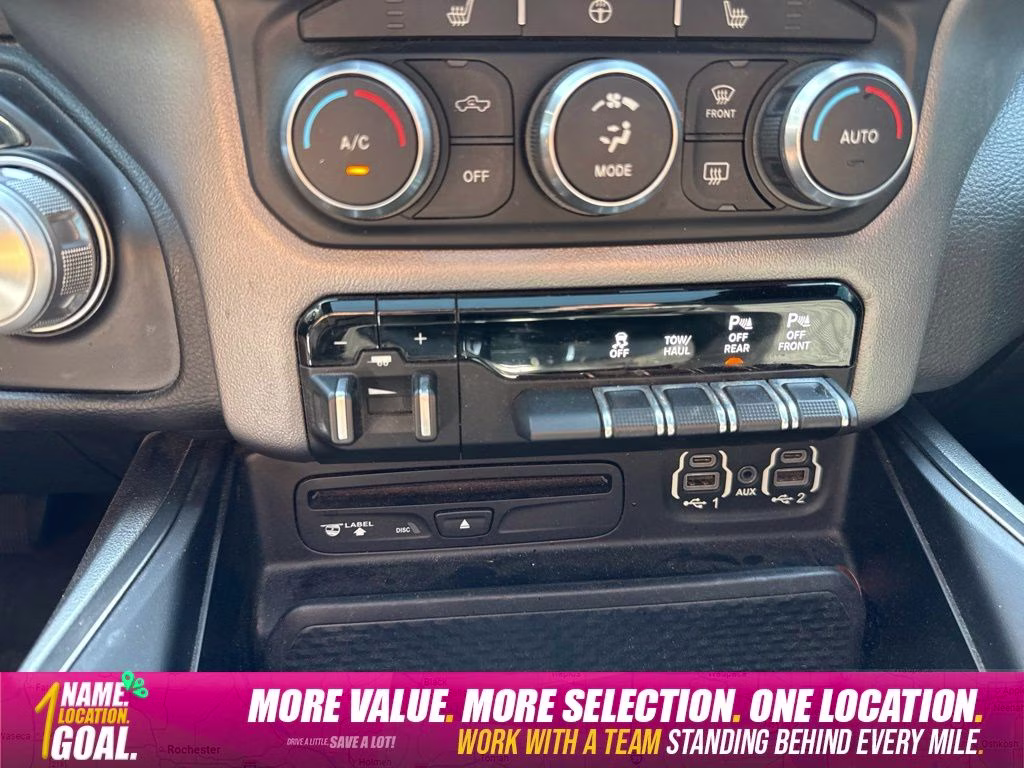 2019 Flame Red Clearcoat Ram 1500 Rebel 4X4 Truck