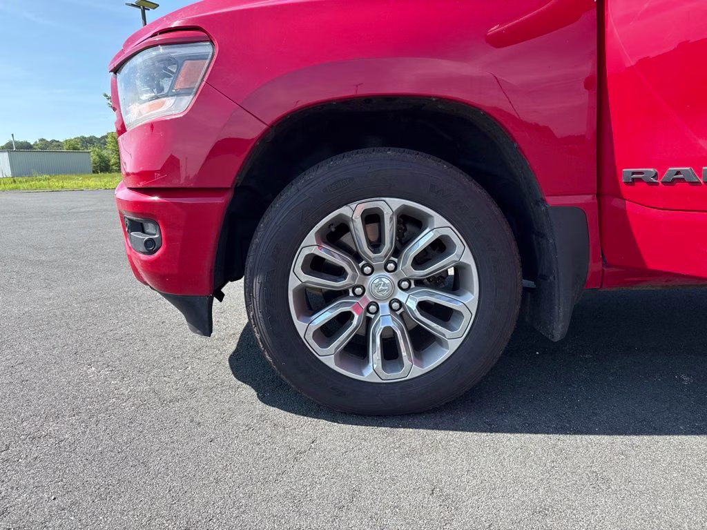 2019 Flame Red Clearcoat Ram 1500 Rebel 4X4 Truck