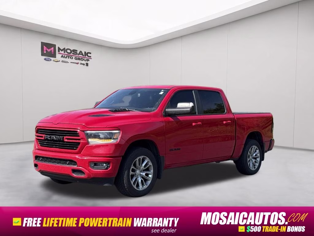 2019 Flame Red Clearcoat Ram 1500 Rebel 4X4 Truck